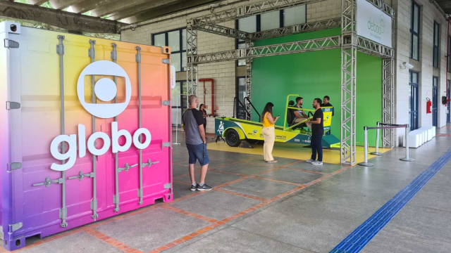 Demonstração do Simulador de Impacto - Rede Globo - Rio de Janeiro