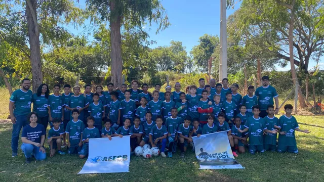 Fotos Escolinha de Futebol: Arquivo pessoal